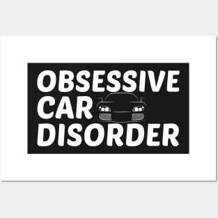 Obsessive Car Disorder - OCD Just One More Technician Posters and Art